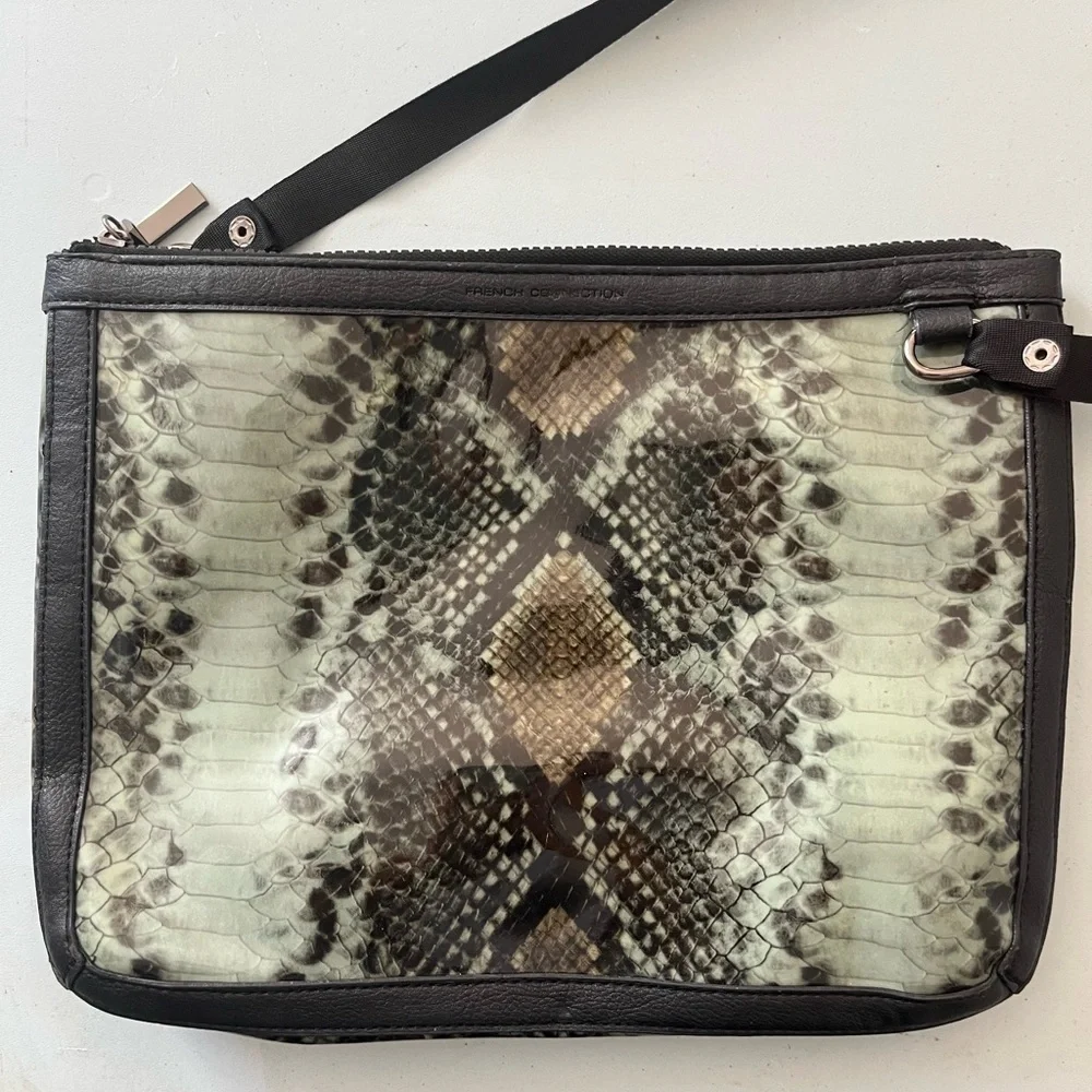 French Connection | Snakeskin Pattern Shoulder Bag